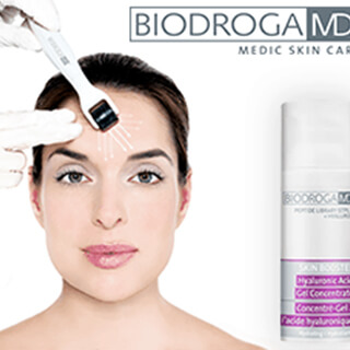 Biodroga szépség kozmetika termék szépségápolás Biodroga Medical Institute tanfolyamok savas hámlasztás dermaroller kombinált kezelés