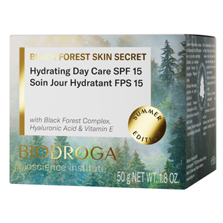 Biodroga szépség kozmetika termék szépségápolás Bioscience Institute Fekete-erdő titka 15 faktoros védelemmel