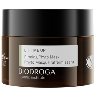 natrue, természetes kozmetikum, biodroga organic institute, bikozmetikum, vegán, bio lift me up gyógynövényes feszesítő maszk
